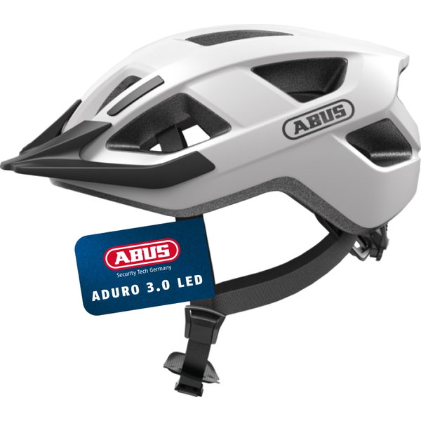 Kask rowerowy Abus Aduro 3.0 Led - sportowy kask