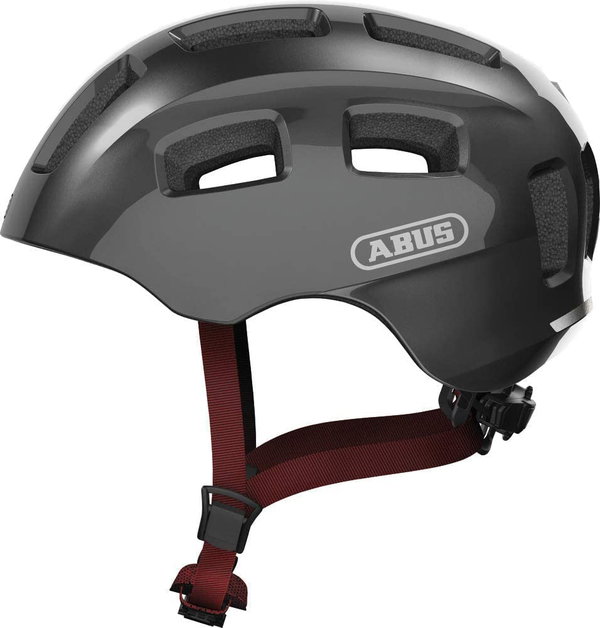 Kask rowerowy dziecięcy ABUS Youn-I 2.0 52-57 +Led Sparkling Titan