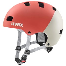 Kask rowerowy Uvex Kid 3 cc grapefruit-sand 51-55