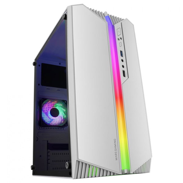 Obudowa MARS GAMING MC-S1 biała 351x177x300mm