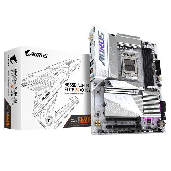 Płyta główna Gigabyte B650E AORUS ELITE X AX ICE ATX AMD Ryzen AM5 4x DDR5