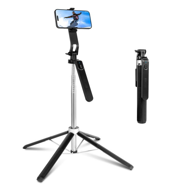 Statyw Kijek Selfie Stick Romon 180cm Quad Obrót 360 Bluetooth