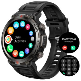Smartwatch XYZ Model X Pro połączenia SpO2 krokomierz HD ekran dotykowy