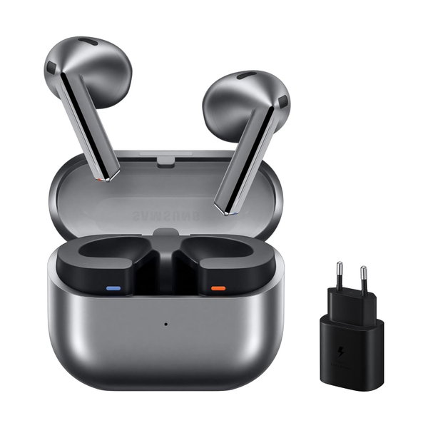 Słuchawki bezprzewodowe douszne Samsung Galaxy Buds3 + Ładowarka 45W 