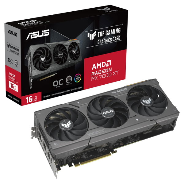 VGA Asus Radeon RX 7600 XT 16GB TUF GAMING OC OC Edition TUF RX 7600 XT