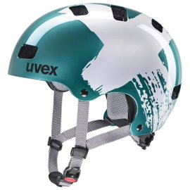 Uvex Kask Kid 3 dziecięcy turkusowo-srebrny 55-58 cm