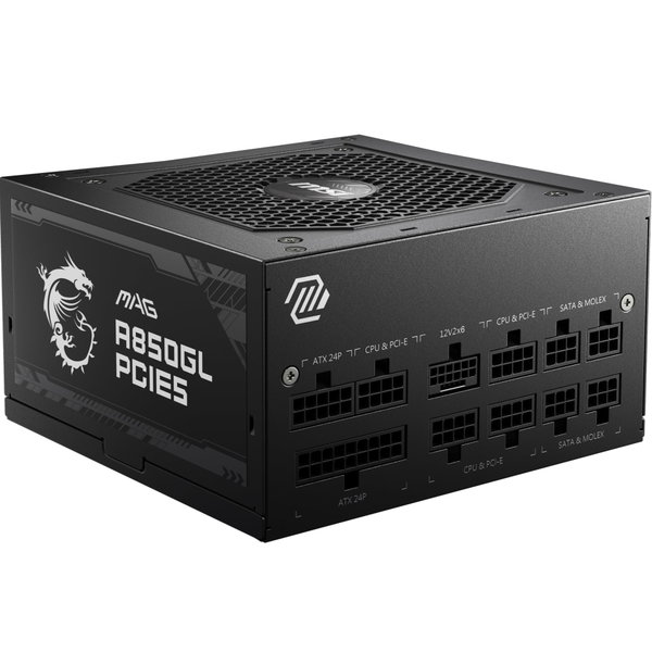 Zasilacz MSI MAG A850GL PCIE5 850 W 80 PLUS Gold