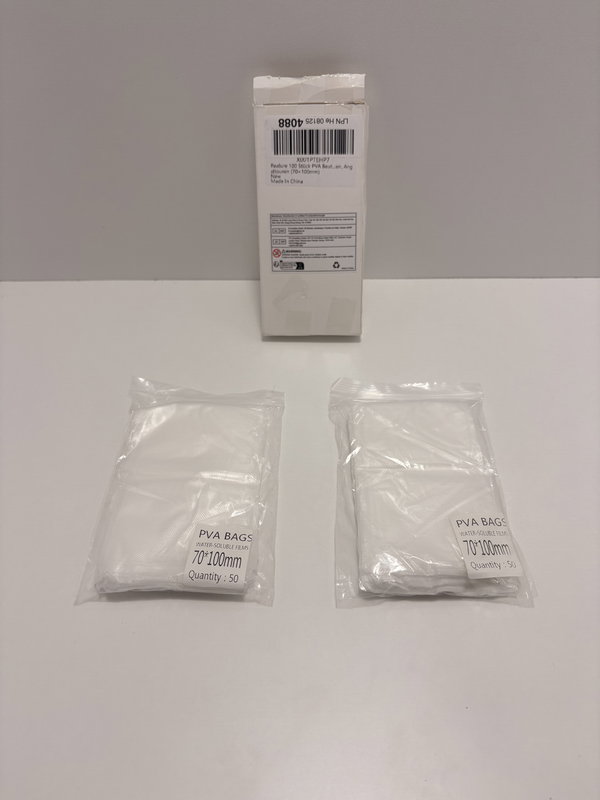 Worki PVA Realure 100 sztuk 50x100 mm i 70x100 mm do wędkowania karpi