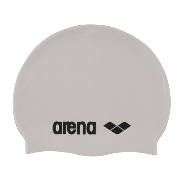 Czepek pływacki dla dorosłych Silikon Arena biały
