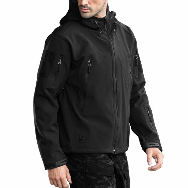 FREE SOLDIER kurtka męska softshell z kapturem AA0094 rozmiar M