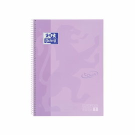 Blok Oxford z mikroperforacją 80 kartek pastelowy liliowy