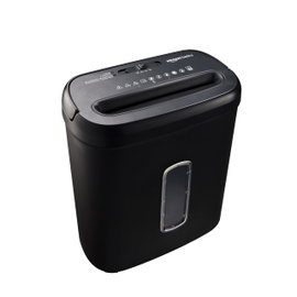 Niszczarka 15L Amazon Basics C217-C - 8 arkuszy + CD - Cross Cut P-4