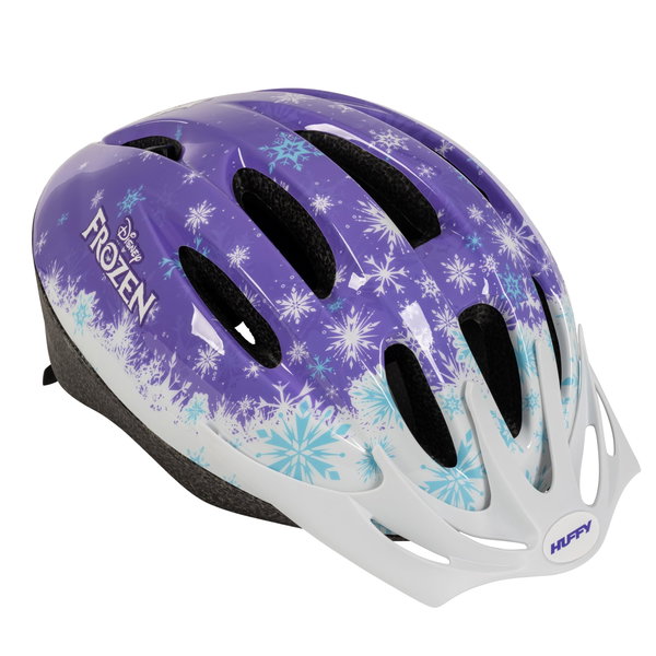 Kask dziecięcy Huffy Frozen Kraina Lodu Disney 5+ regulowany niebieski