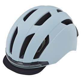 Kask Prophete E-Bike Helm ECO Urban szary 360° LED 58–61 cm