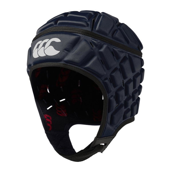 Kask do rugby Canterbury Raze Granatowy L pełna ochrona pasek pod brodę