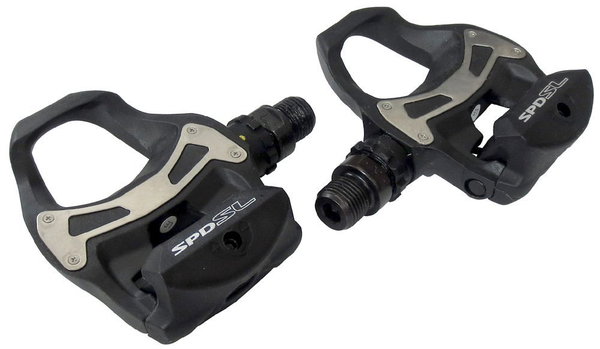 Pedały SPD-SL Shimano Tiagra PD-R550L czarne + bloki