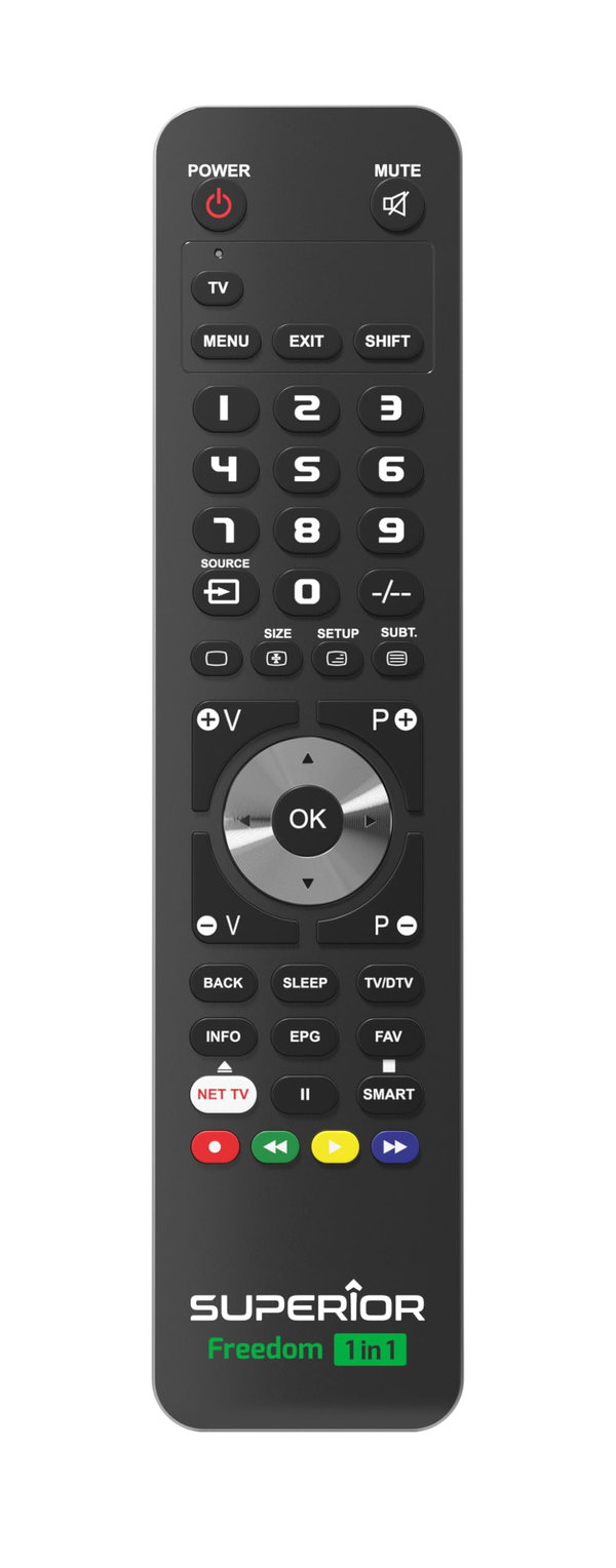Programowalny pilot Superior 1 1 czarny Micro USB do 1orkbench Storage