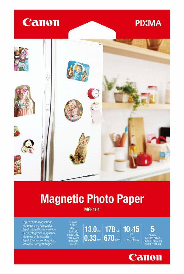 Papier foto błyszczący Canon 10 x 15 cm 670 g/m² 5 szt.