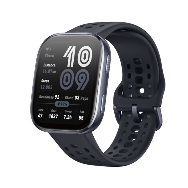 Smartwatch Amazfit Bip 6 GPS 1,9" AMOLED 5 ATM czarny