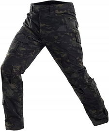 Spodnie taktyczne do paintballa i ASG z kieszeniami roz. M MORO