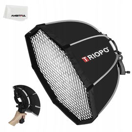 Triopo softbox oktagonalny 120 cm z gridem do lamp Speedlite parasol