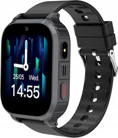 Smartwatch dziecięcy 4G GPS SOS wideorozmowy IP68 granatowy