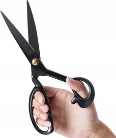 Zestaw krawiecki nożyczki krawieckie 23 cm ze stali, do tkanin i skóry