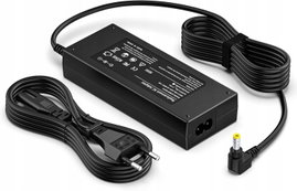 Jippofu zasilacz 90W 5.5x2.5 do laptopów Asus Toshiba Lenovo MSI