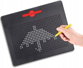 ALEENFOON magnetyczna tablica rysunkowa z kulkami i rysikiem dla dzieci