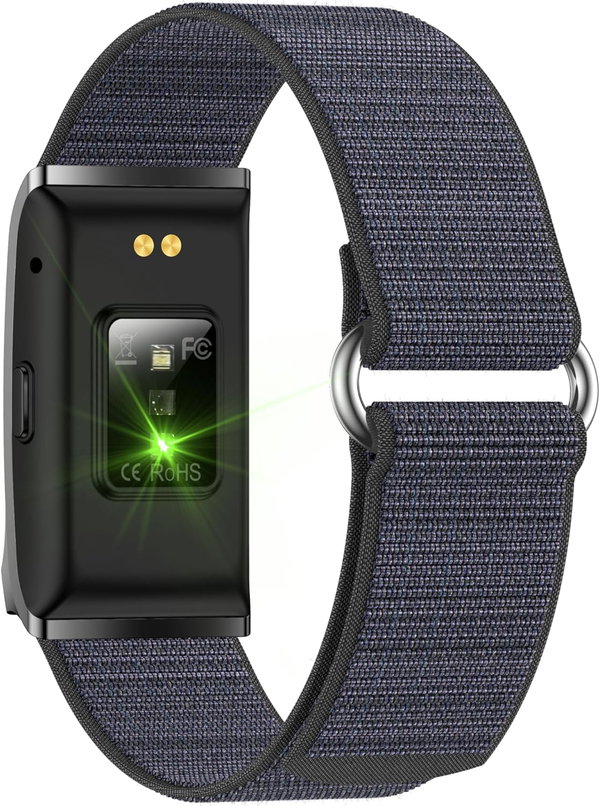 Smartwatch bez ekranu męski IP68 GPS puls kroki Android iOS smartband