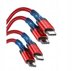 JSAUX kabel USB C 2x2m 100W szybkie ładowanie MacBook iPhone 15 16