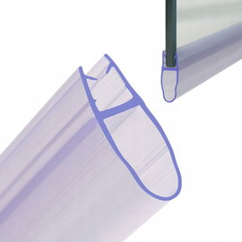 Uszczelka do kabiny prysznicowej 87 cm 4-6 mm | bezbarwna PVC