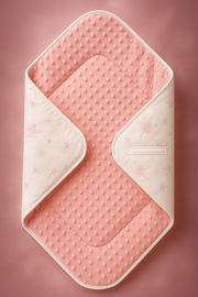 Kocyk Dziecięcy do Zawijania / Rożek - Wzór Króliczki