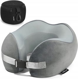 Poduszka Podróżna na Szyje Oddychająca Ergonomiczna Pianka memory 25x23cm