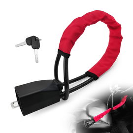 Blokada kierownicy pasowa antykradzierowa podwójna Belt-Lock do auta