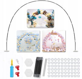 Stelaż łuk na balony brama stojak dekoracyjny na wesele i przyjęcia