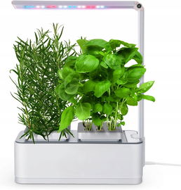 amzWOW Clizia Smart Garden hydroponiczna doniczka LED 28 × 12 × 38 cm