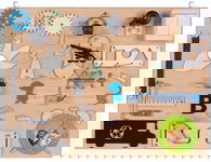 Tablica manipulacyjna sensoryczna 17w1 + Gratis