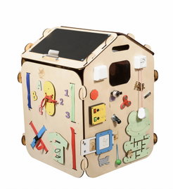 DOMEK Manipulacyjny Montessori Tablica Edykacyjna