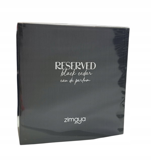 Zimaya Reserved Black Cedar Woda perfumowana 100ml Produkt