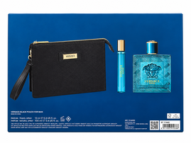 Zestaw Versace Eros Pour Homme Parfum  z kosmetyczką