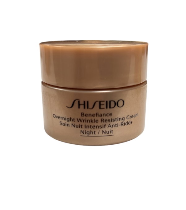 SHISEIDO BENEFIANCE WRINKLE RESISTING CREAM SOIN NUIT  30 ML UNBOX