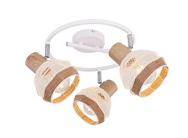 Lampa sufitowa Globo WIDY – 3xE14, metal i szkło, nowoczesny design, IP20