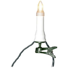 Konstsmide łańcuch świetlny LED 25 bursztynowych migoczących lampek