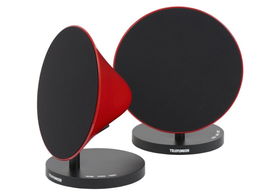 Telefunken BS1012ST czerwone głośniki bezprzewodowe Bluetooth z akumulatorem