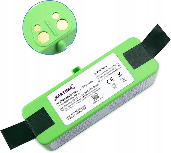 Nastima Akumulaor Litowo-Jonowy do Roomba 14,8V , 5000 mAh