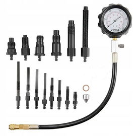 VEVOR Miernik Kompresji 0-1000 psi / 0-70 bar z Manometrem i Adapterami