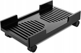 Stojak na komputer CPU ORICO z kółkami, czarny, 46 x 26,5 x 6 cm