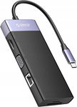 Hub USB C 10 w 1 ORICO - HDMI 4K, USB 3.0, Czytnik SD/Micro SD, Czarny