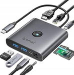 ORICO 9 w 1 Stacja dokująca USB-C - HDMI 4K, Ethernet 2,5G, USB-A, SD/TF